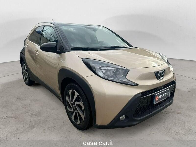 Toyota Aygo X 1.0 VVT-i 72 CV 5 porte Lounge S-CVT CAMBIO AUTOMATICO CVT NAVIGATORE FULL GARANZIA CASA MADRE