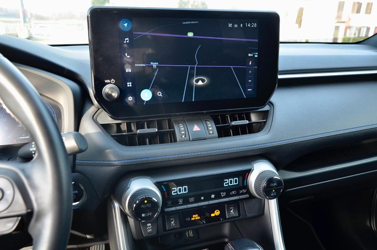 TOYOTA RAV 4 2.5 VVT-IE HYBRID 2WD 218cv E-CVT, UNICOPROPRIETARIO, GARANZIA UFF TOYOTA, SERVICE TOYOTA, RETROCAMERA, EURO 6D, PERMUTE