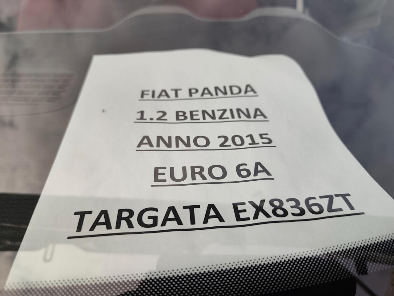 Fiat Panda 1.2 BENZINA GARANZIA 12 MESI