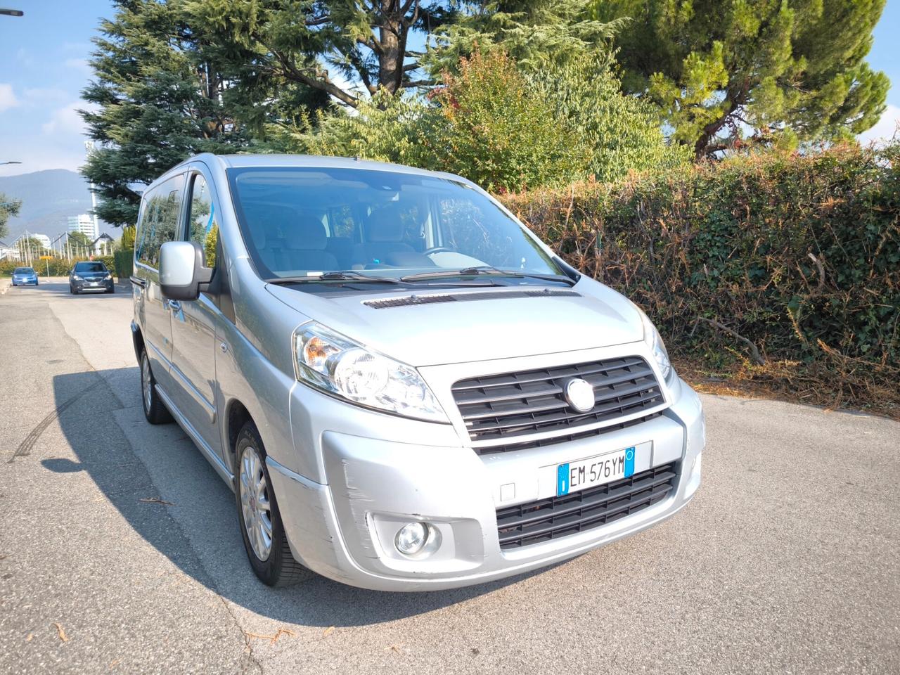 FIAT SCUDO PANORAMA 2,0 MJT – 9 POSTI- GANCIO TRAINO