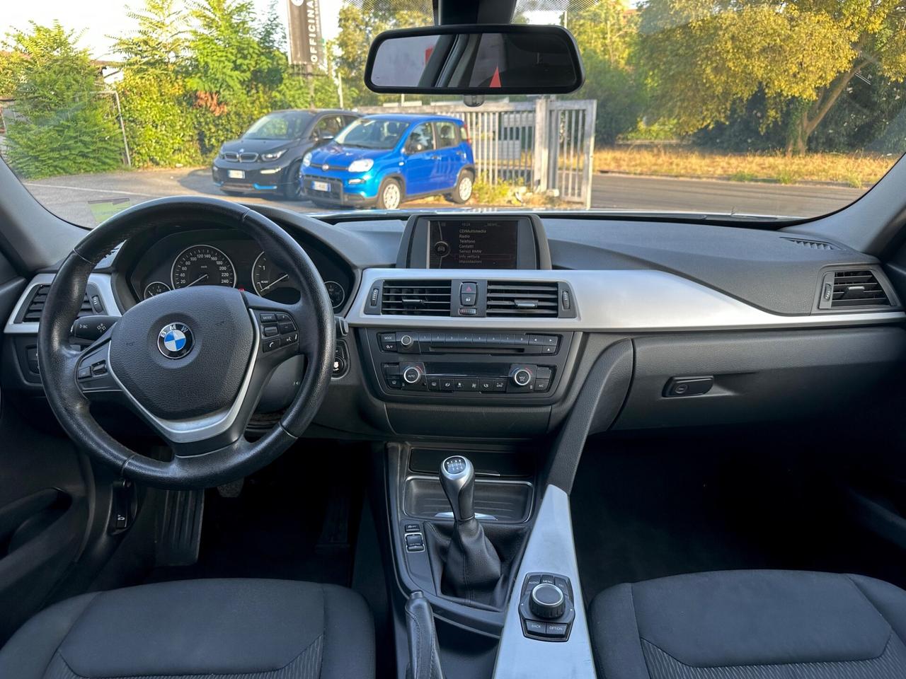Bmw 318 318d Mineral White Unipro Service Garantita Permute e Finanziamenti