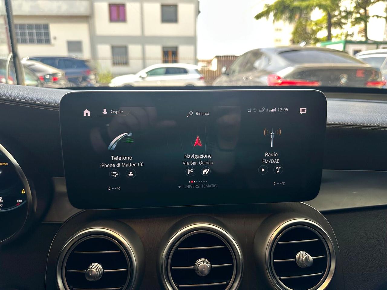 Mercedes Classe GLC 220 d 4matic Business Auto Led Camera Pelle