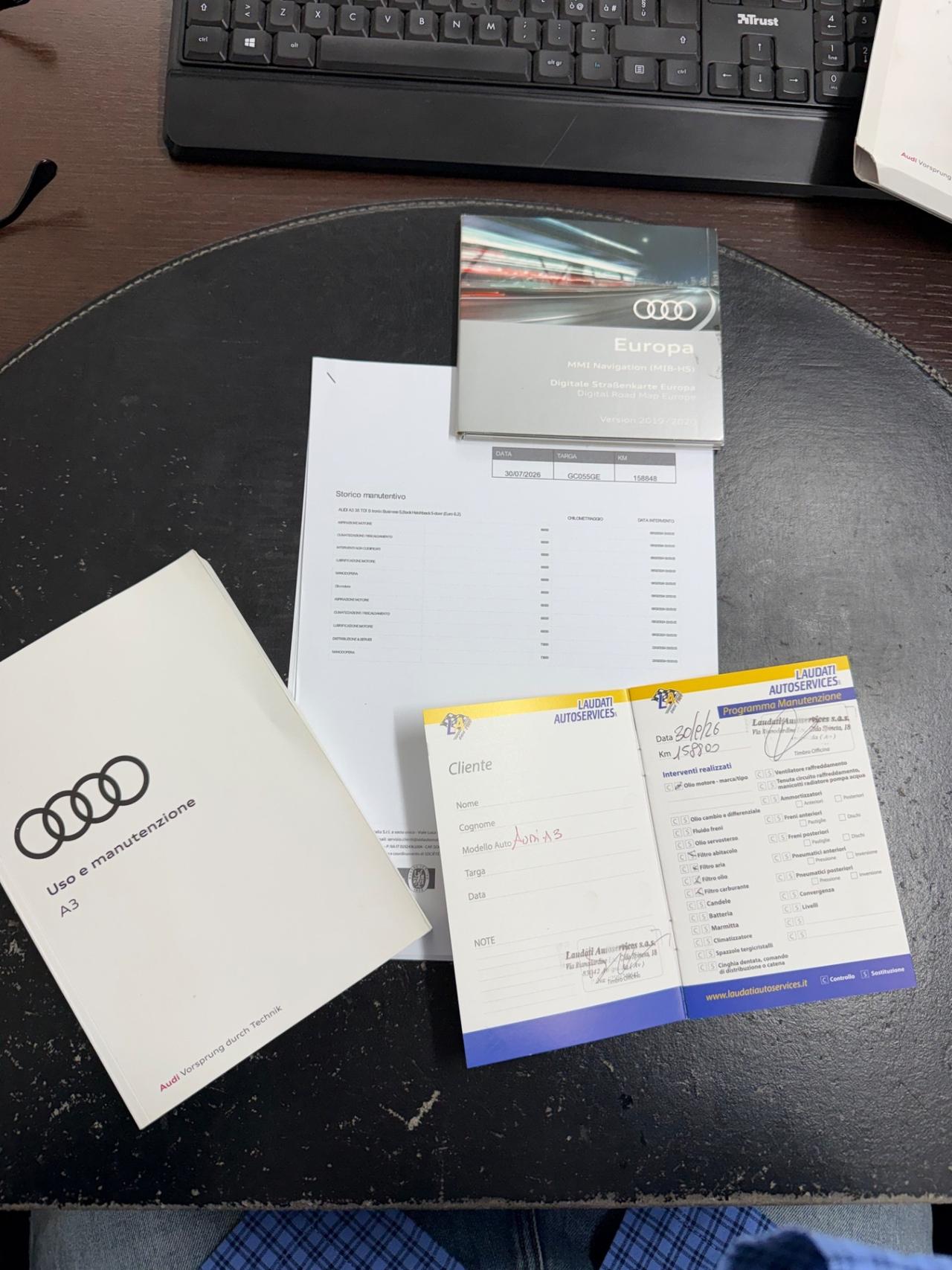 Audi A3 Sportback SPB 35 TDI S tronic 2.0d 150cv