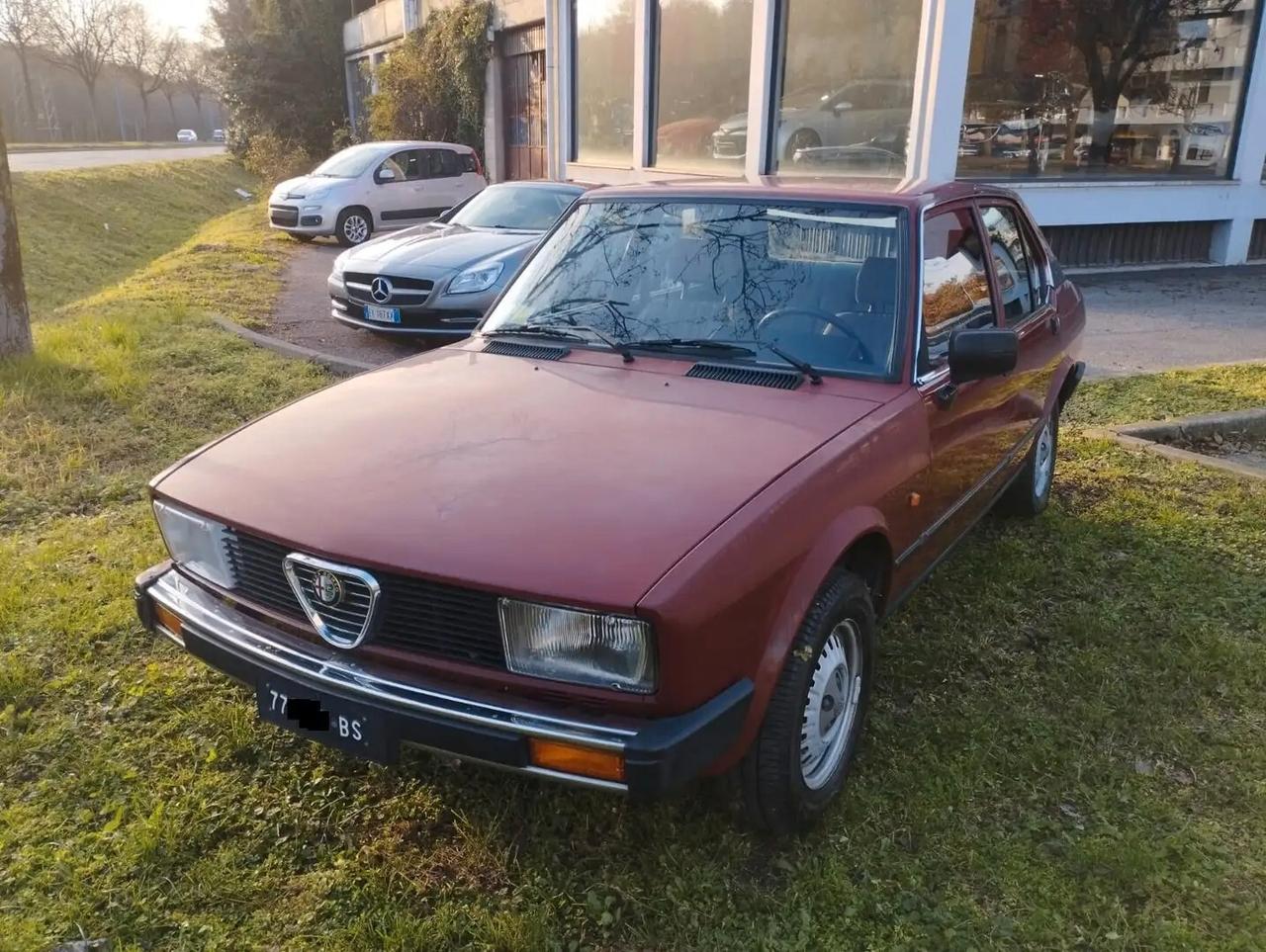 Alfa Romeo Alfetta 1.8 cc già certificata ASI