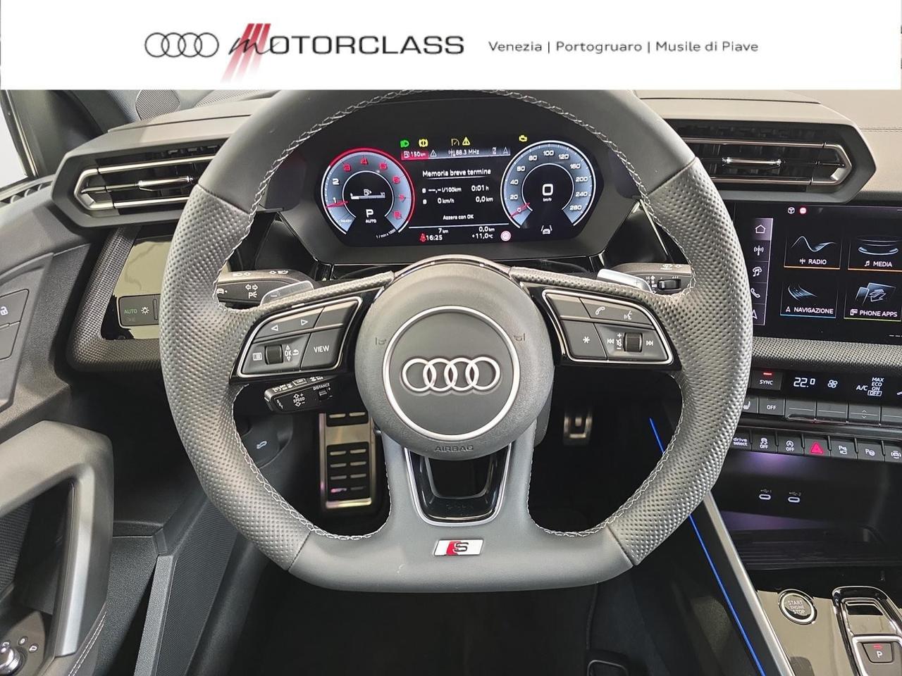 Audi A3 sedan 35 1.5 tfsi mhev 48v s line edition s tronic