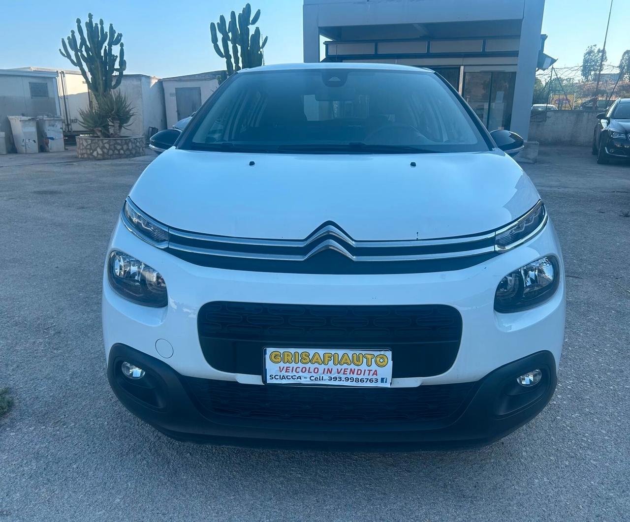 Citroen C3 1.2 benzina 83cv 2019