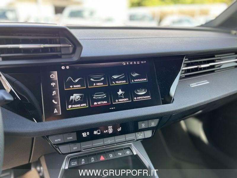 Audi A3 4ª serie SPB 35 TFSI S tronic S line edition