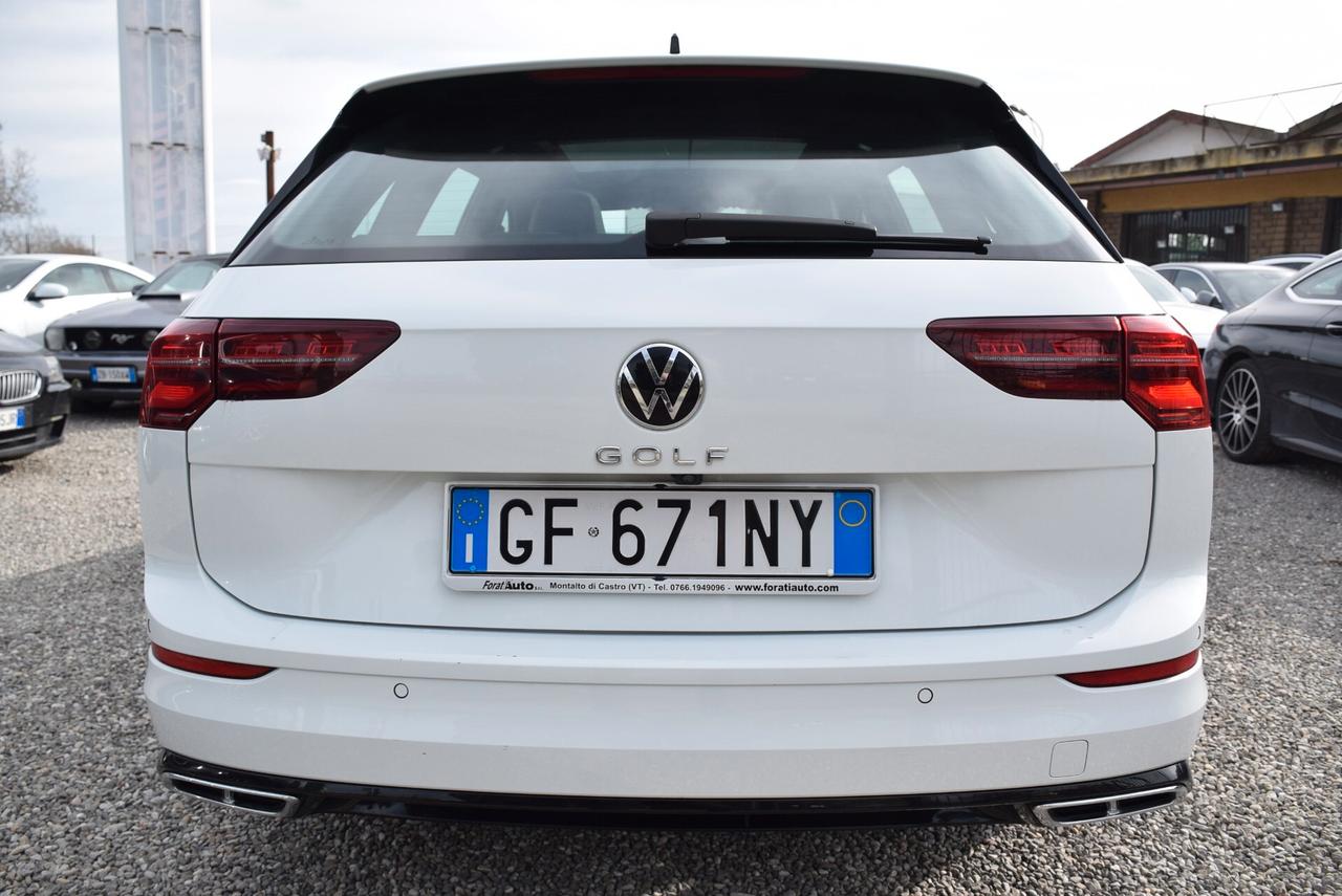Volkswagen Golf VIII SW GANCIO TETTO 2.0TDI 150CV AUT., DSG R-Line FULL