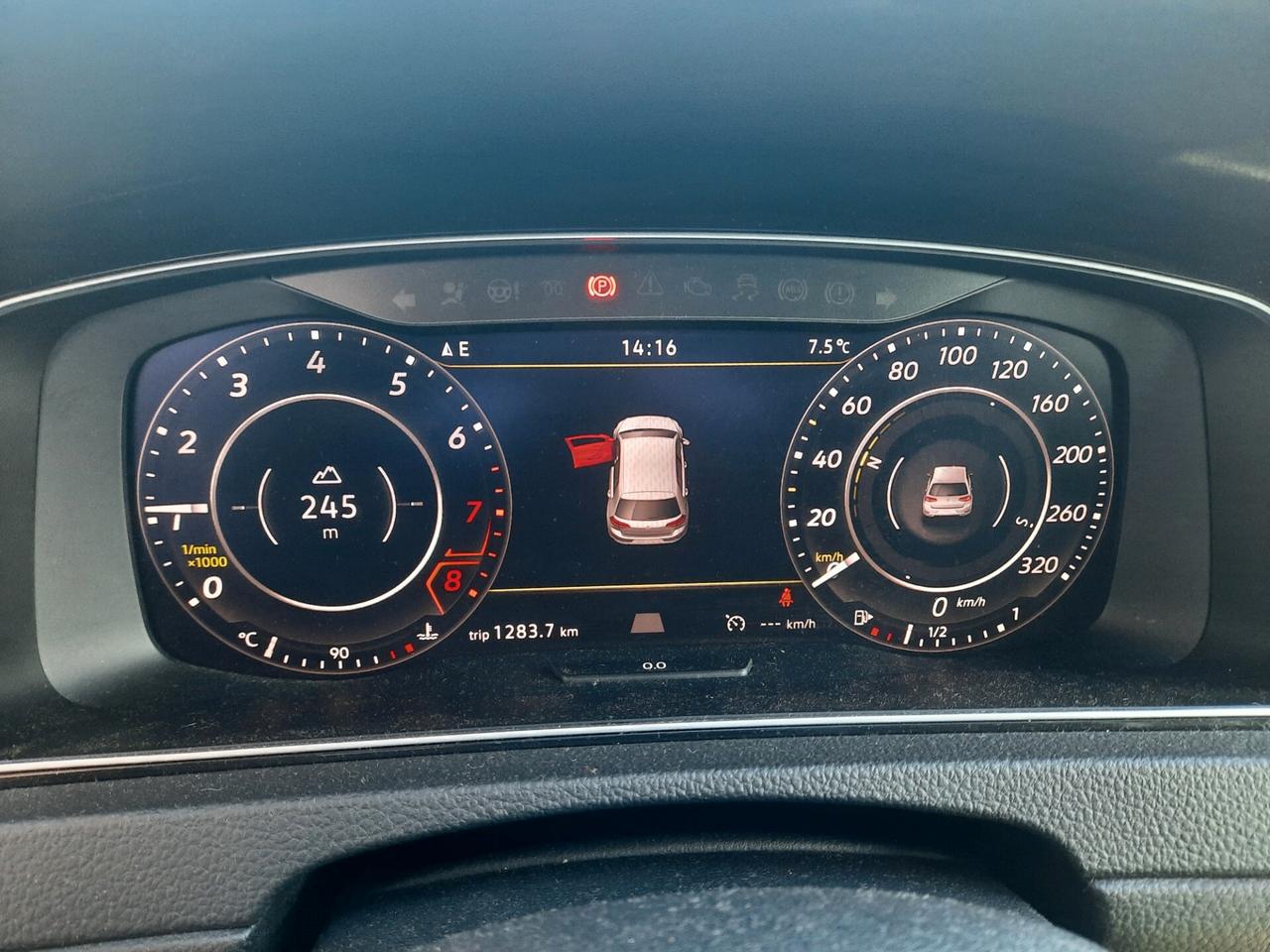 Volkswagen Golf GTI PERFORMANCE 18" FULL LED SENS PARK TASTO MODE VETRI SCURI FRENI POTENZIATI FORATI CONTO VENDITA