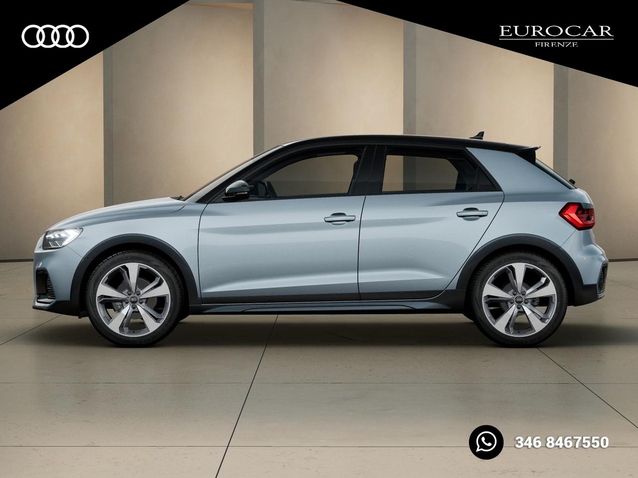 Audi A1 allstreet 30 1.0 tfsi identity contrast 116cv s tronic