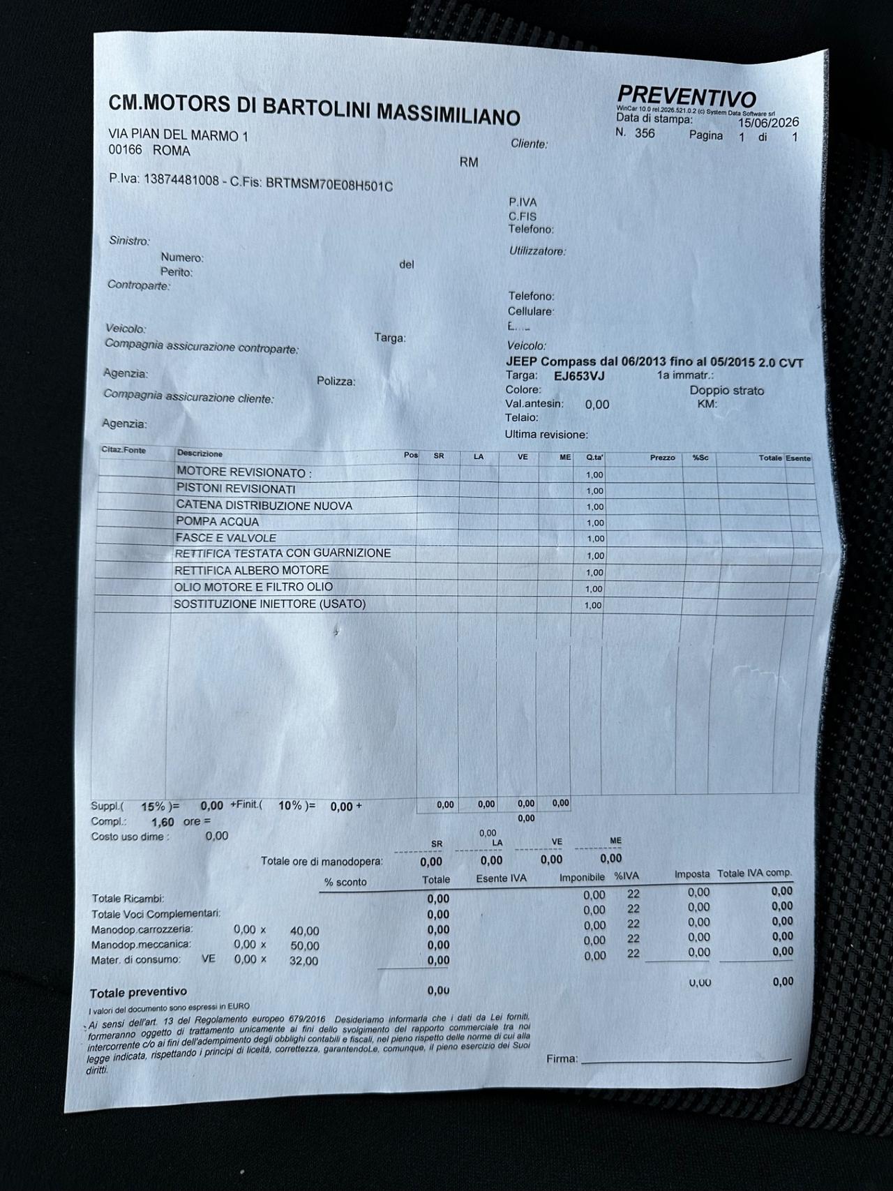 Jeep Compass 2.2 CRD Limited