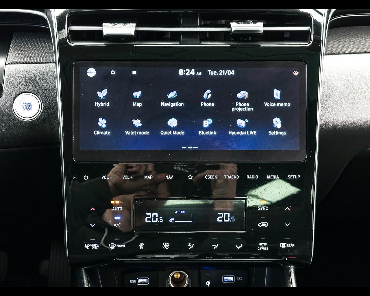 HYUNDAI Tucson 3ª serie - Tucson 1.6 HEV aut. Exellence