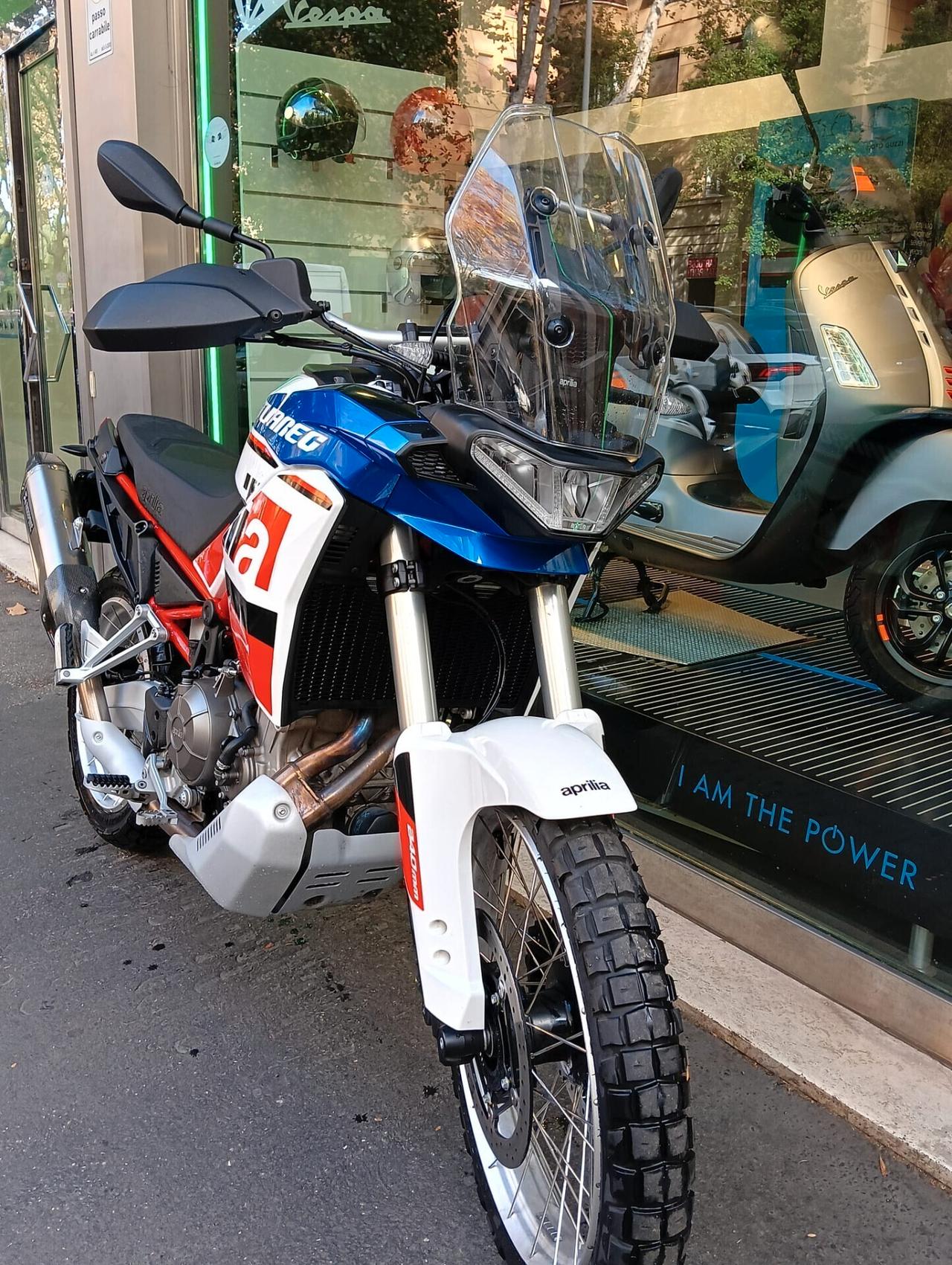 Aprilia Tuareg 660 evocative dakar podium
