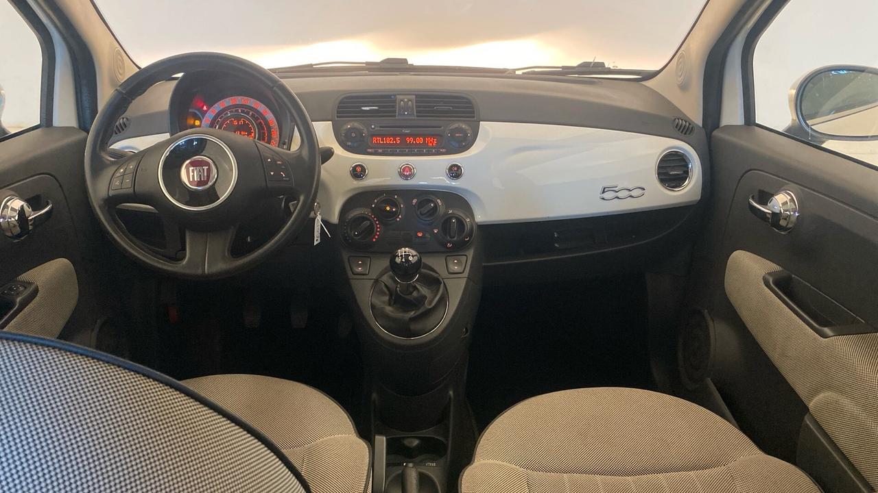 Fiat 500 LOUNGE 1.2 69cv *TETTO PANORAMICO*
