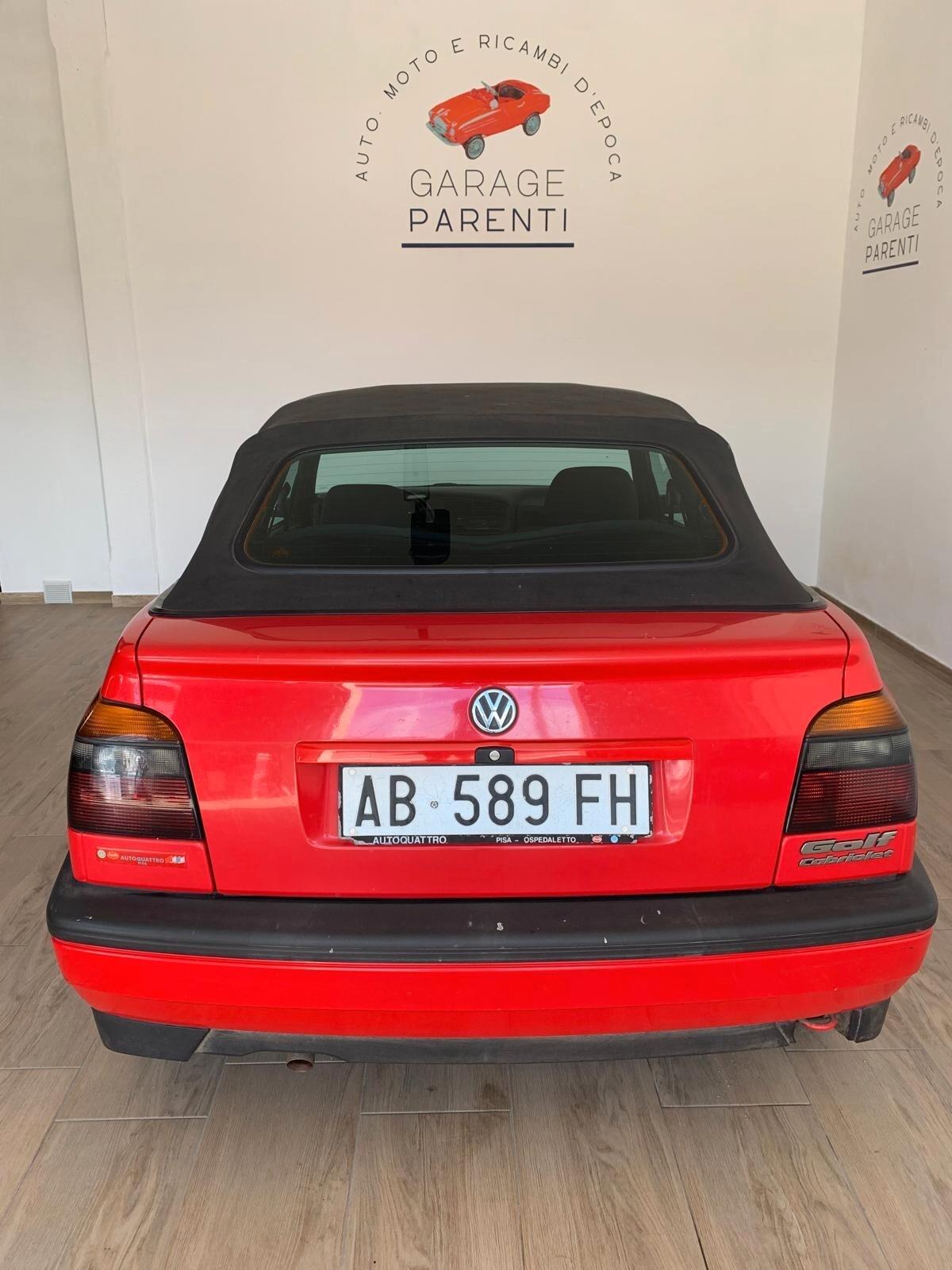 Volkswagen Golf Cabriolet Golf 1.8/90 CV cat