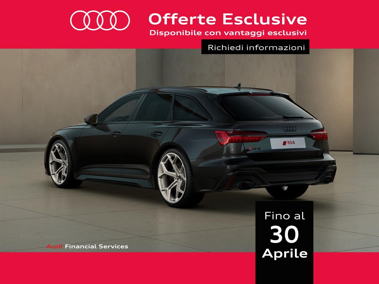 Audi RS6 avant 4.0 mhev performance quattro tiptronic