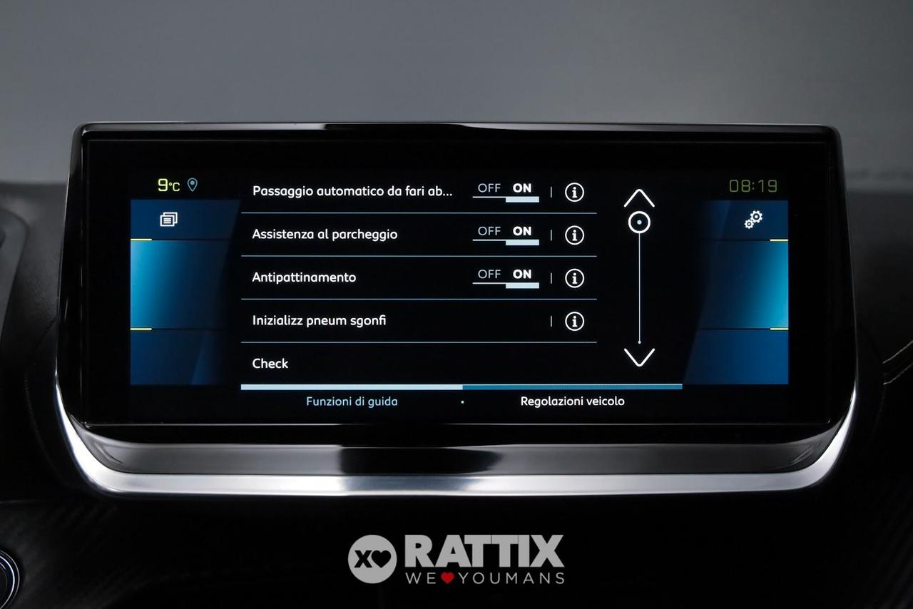 Peugeot e-2008 motore elettrico 100KW GT