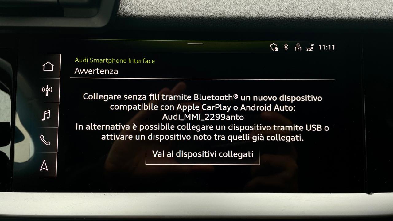 AUDI A3 SPORTBACK 2.0 TDI 30 116 CV - FULL LED, VIRTUAL COCKPIT, NEOPATENTATI