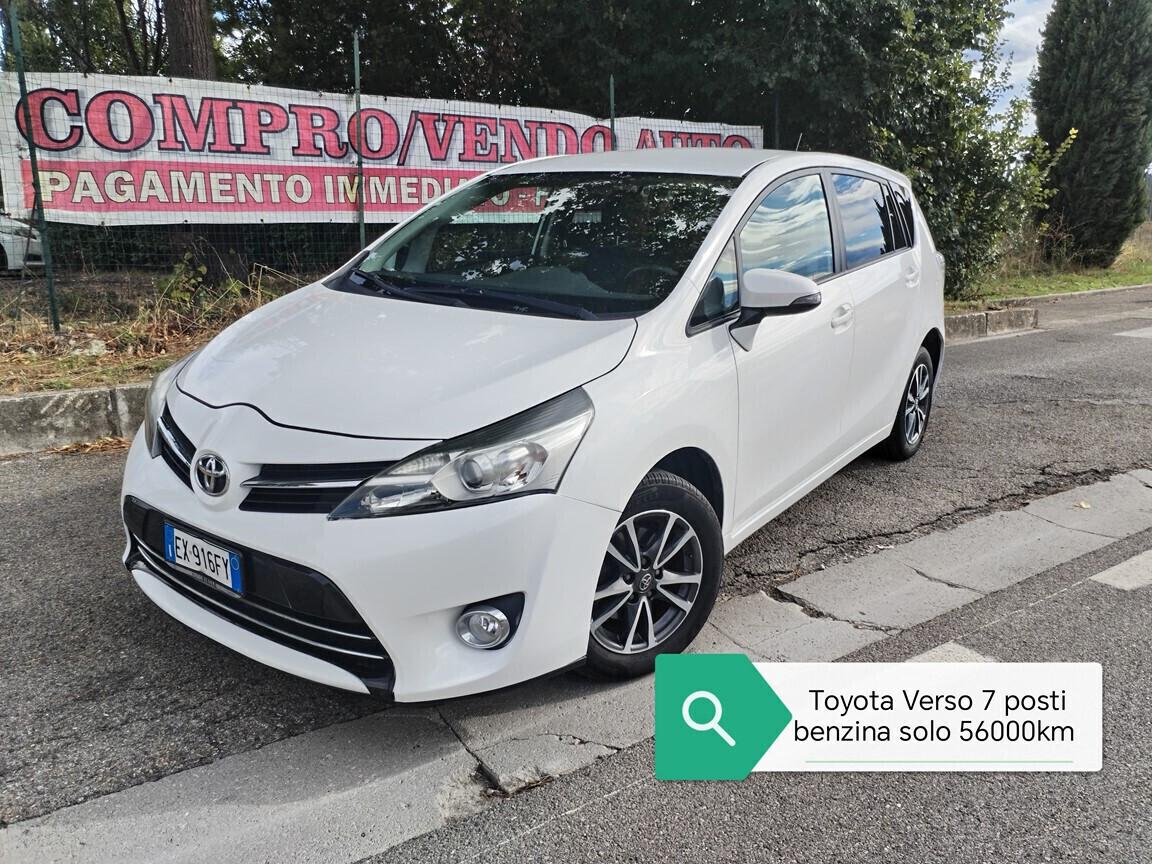 Toyota Verso 1.6 7 posti benzina 56000km