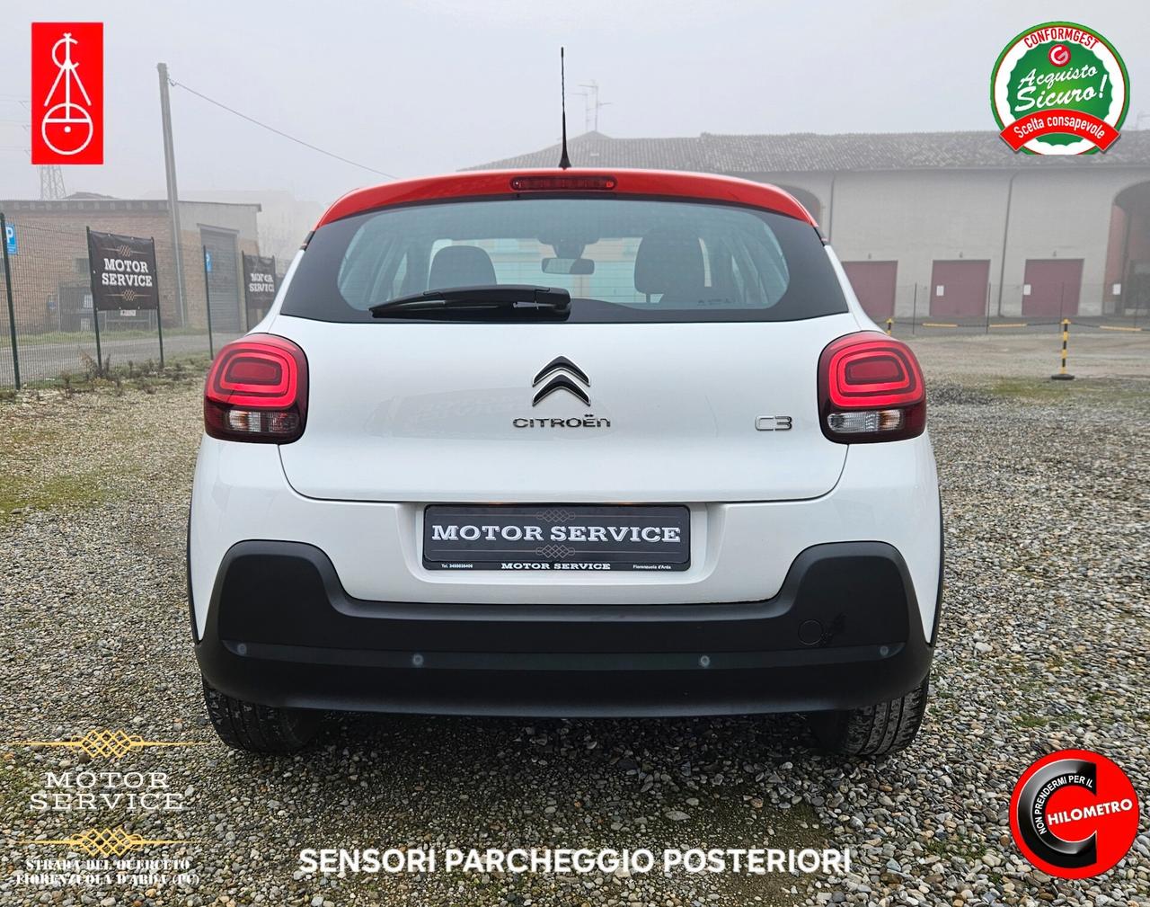 Citroen C3 1.2 58000km PREZZO FINALE neopatentati