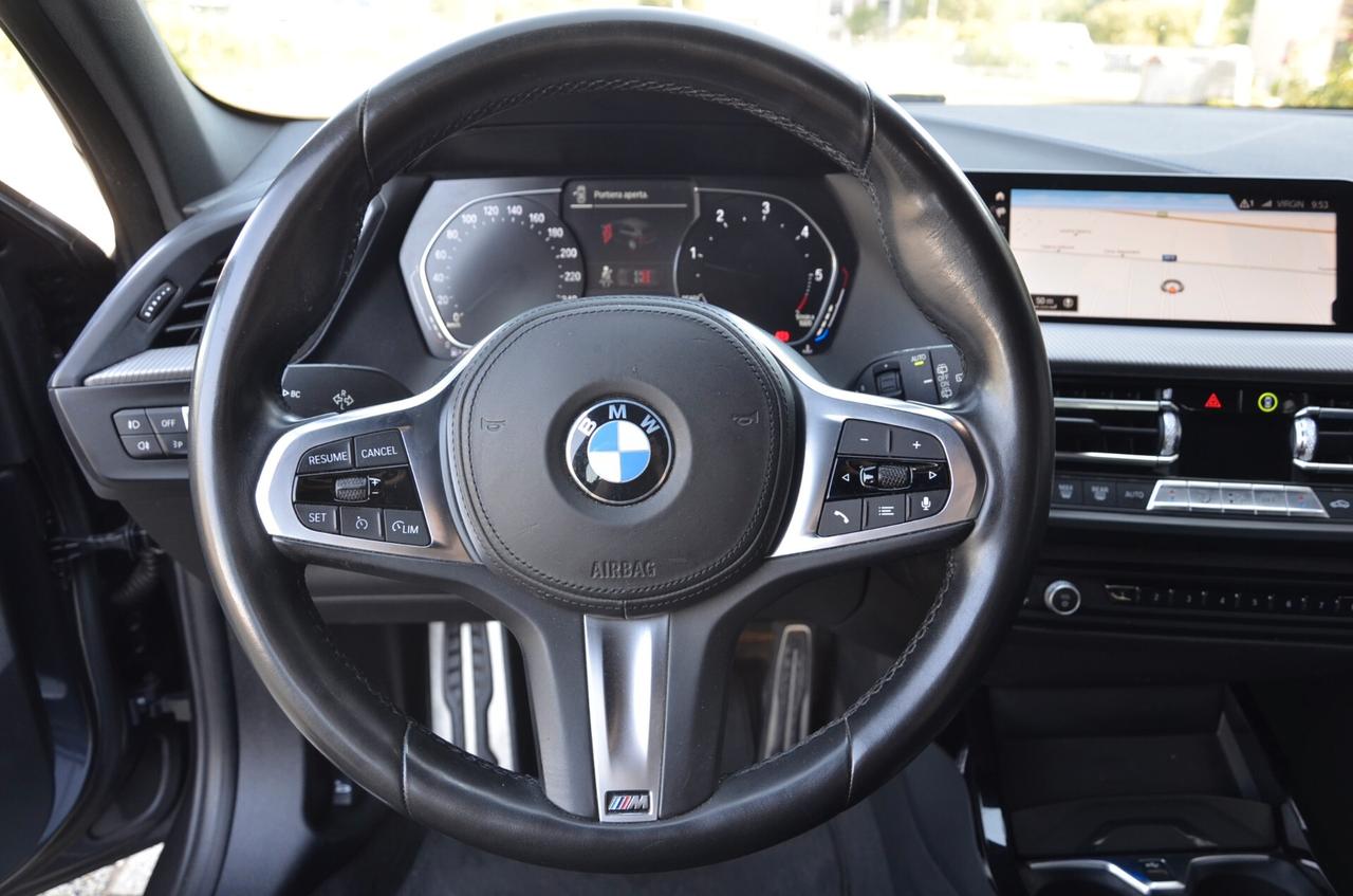 BMW 118d 150cv Msport 5p, UFF ITALIANA, EURO 6D, FARI LED, RETROCAMERA, APPLE ANDROID, PERMUTE