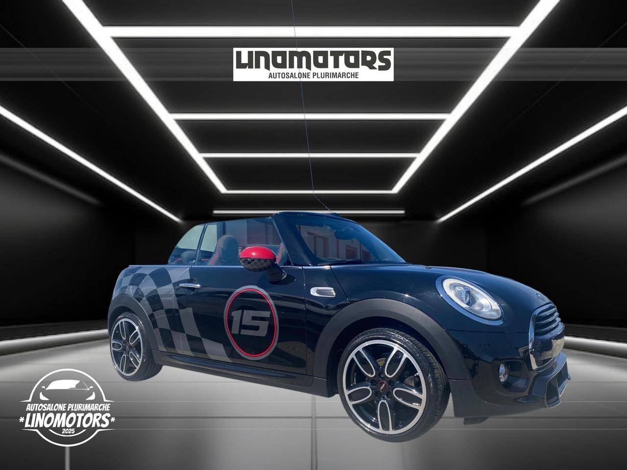Mini Cooper D Cabrio 1.5 boost 116cv **Pack John Cooper Works**