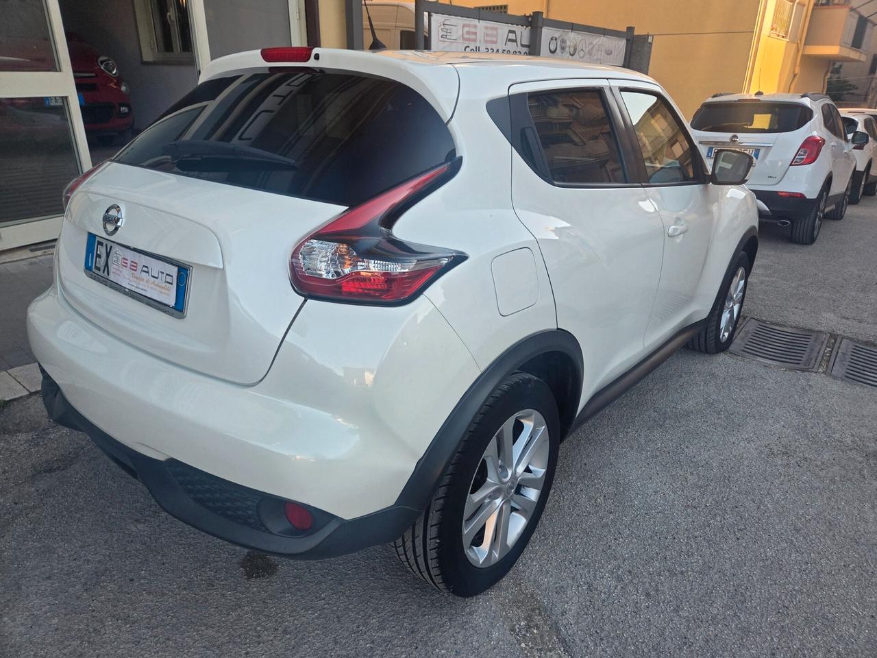 NISSAN JUKE BIANCO PERLA 1.5 NAVIG TELEC KMCERTIF