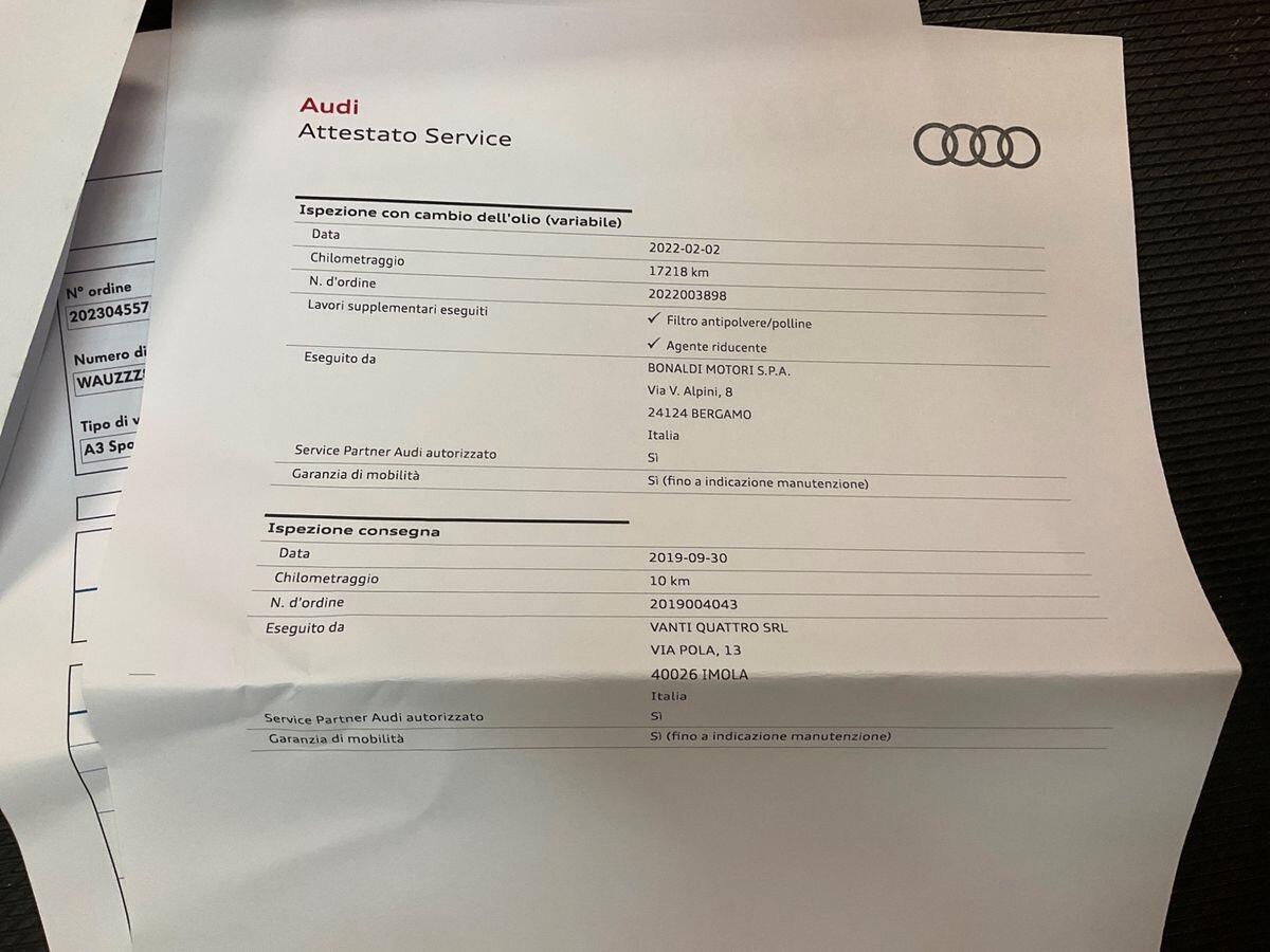 Audi A3 SPB 30 TDI STRONIC SPORT