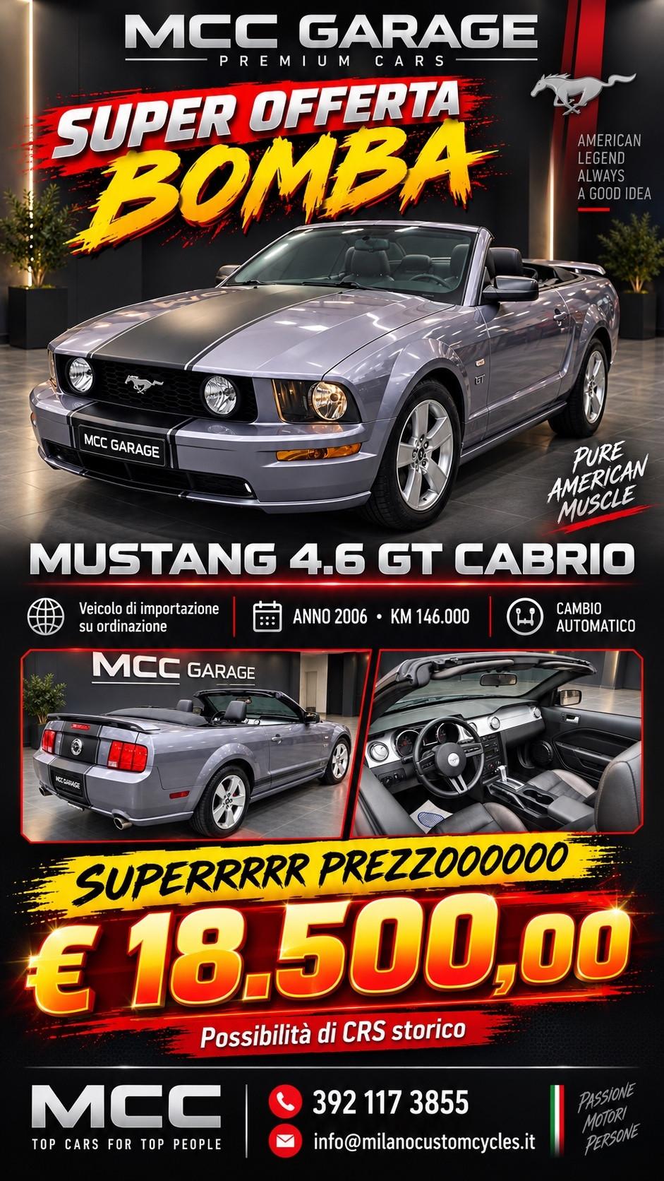 Ford Mustang GT 4.6 Cabrio