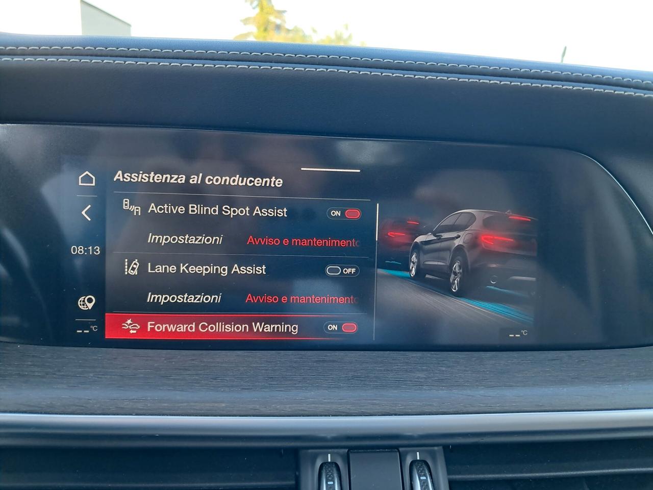 ALFA R. STELVIO "TI" AT8 Q4*TETTO*PELLE-CERCHI''