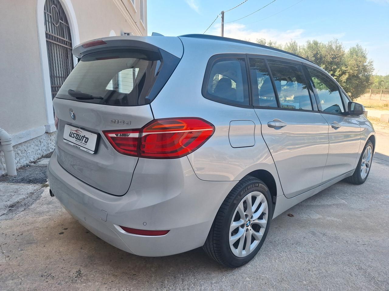 Bmw 216d GRAN TOURER 7 POSTI 2018