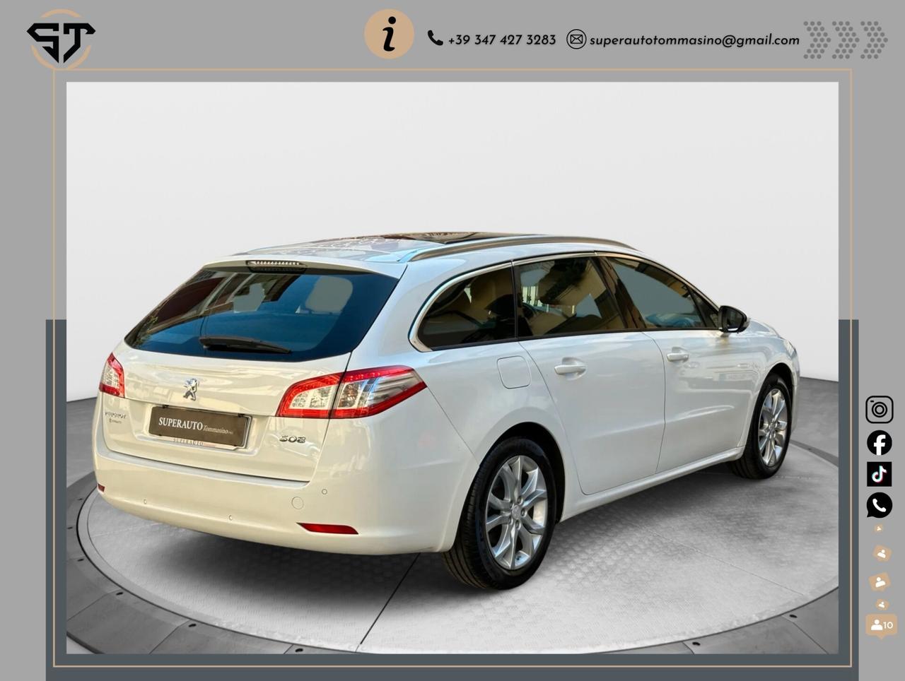 Peugeot 508 BlueHDi SW 120 EAT6 perfetta