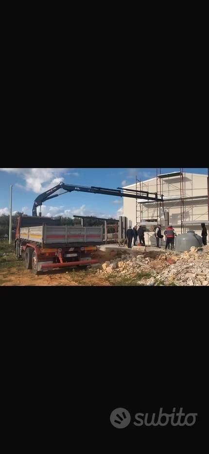 Iveco 260e35 gru ribaltabile //motore rotto//!!