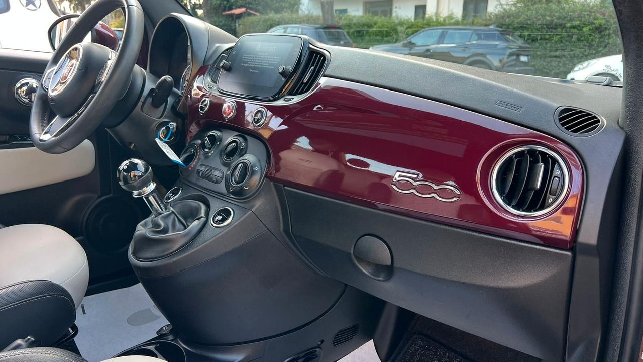 Fiat 500 1.0 Hybrid Dolcevita Tetto panorama