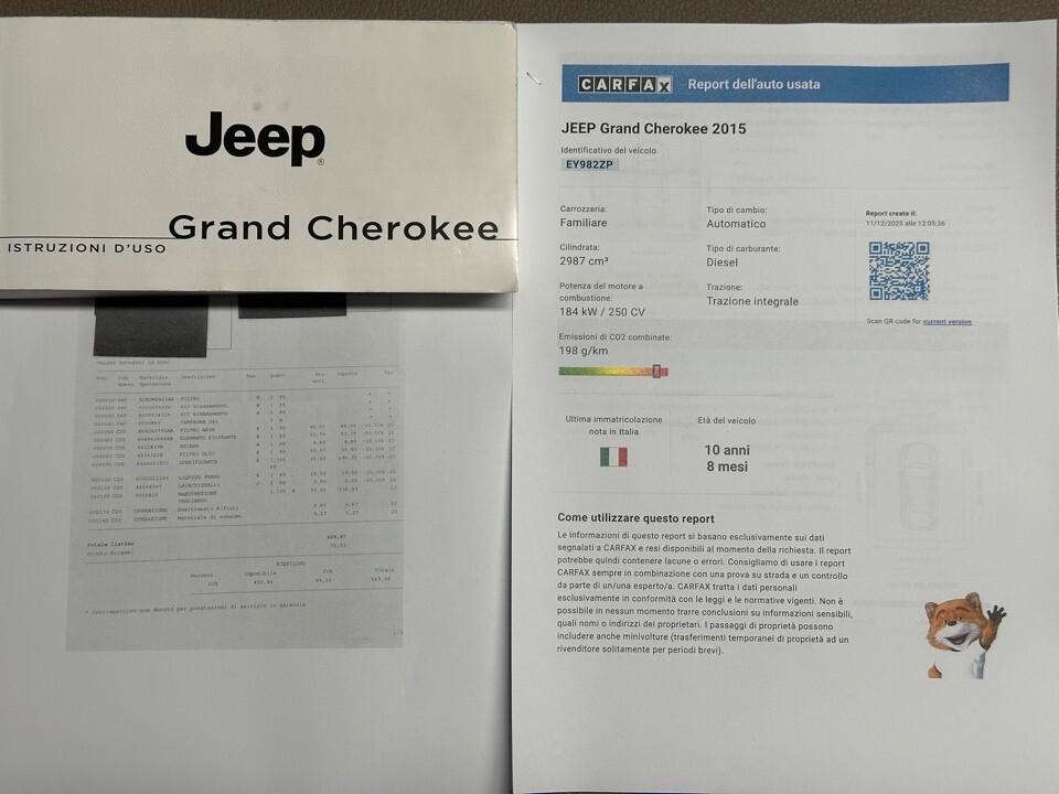 Jeep Grand Cherokee 3.0 crd V6 Limited 250cv - UniPro