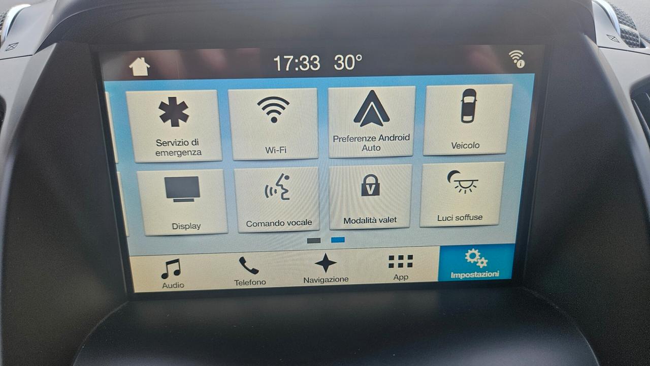 Ford Kuga 1.5 ecoboost Titanium 120 CV NAVY-CAMERA-ANDROID