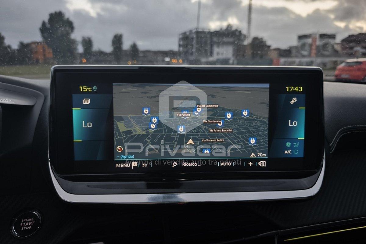 PEUGEOT 2008 motore elettrico 136 CV GT Line