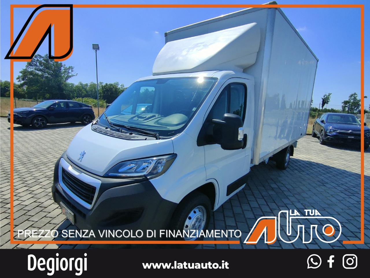 PEUGEOT Boxer III 335 2019 2.2 BLUEHDI 140CV FURGONATO BOX ALLUMINIO L4