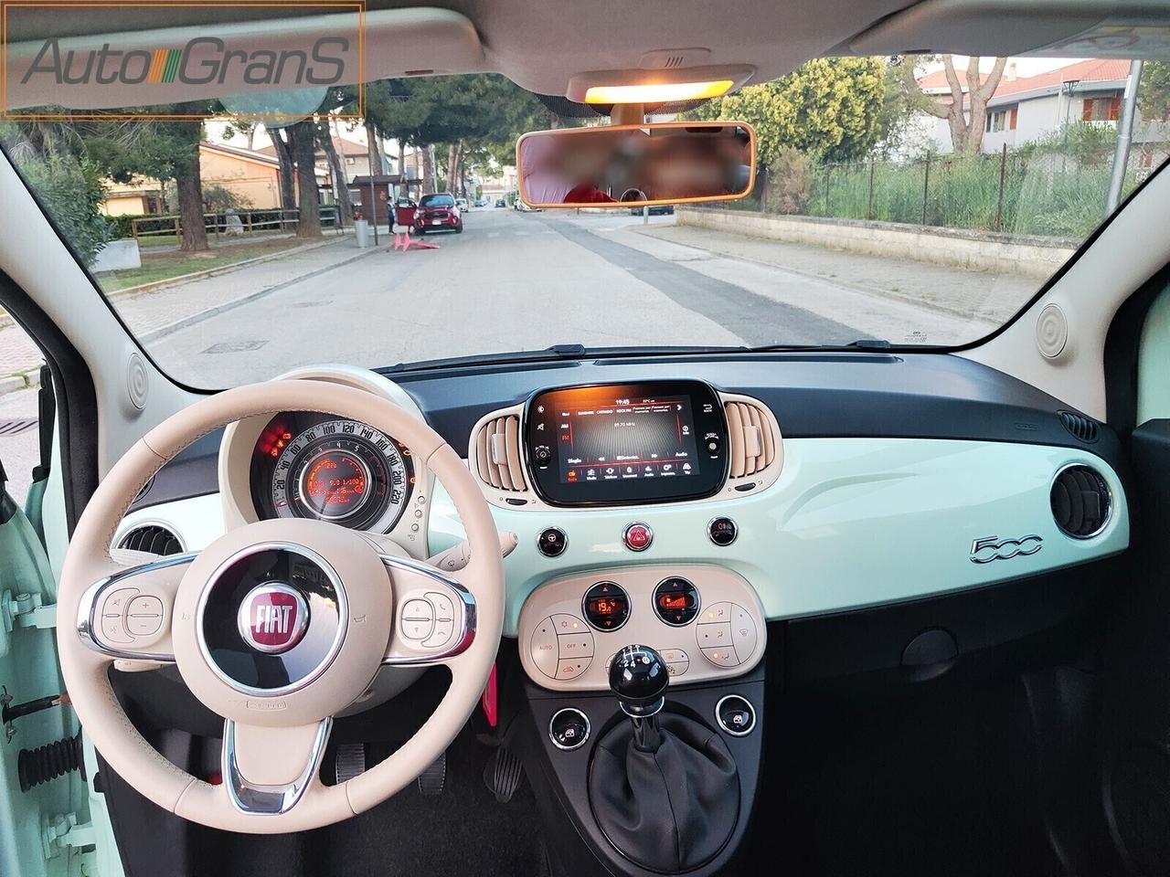 Fiat 500 1.2 03/19 Verde Lattementa