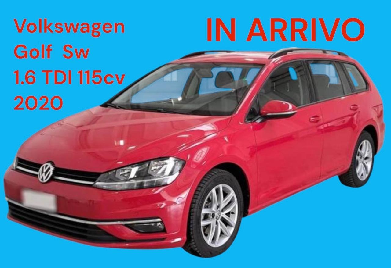 Volkswagen Golf Sw 1.6 TDI 115 CV 12-2020 IN ARRIVO