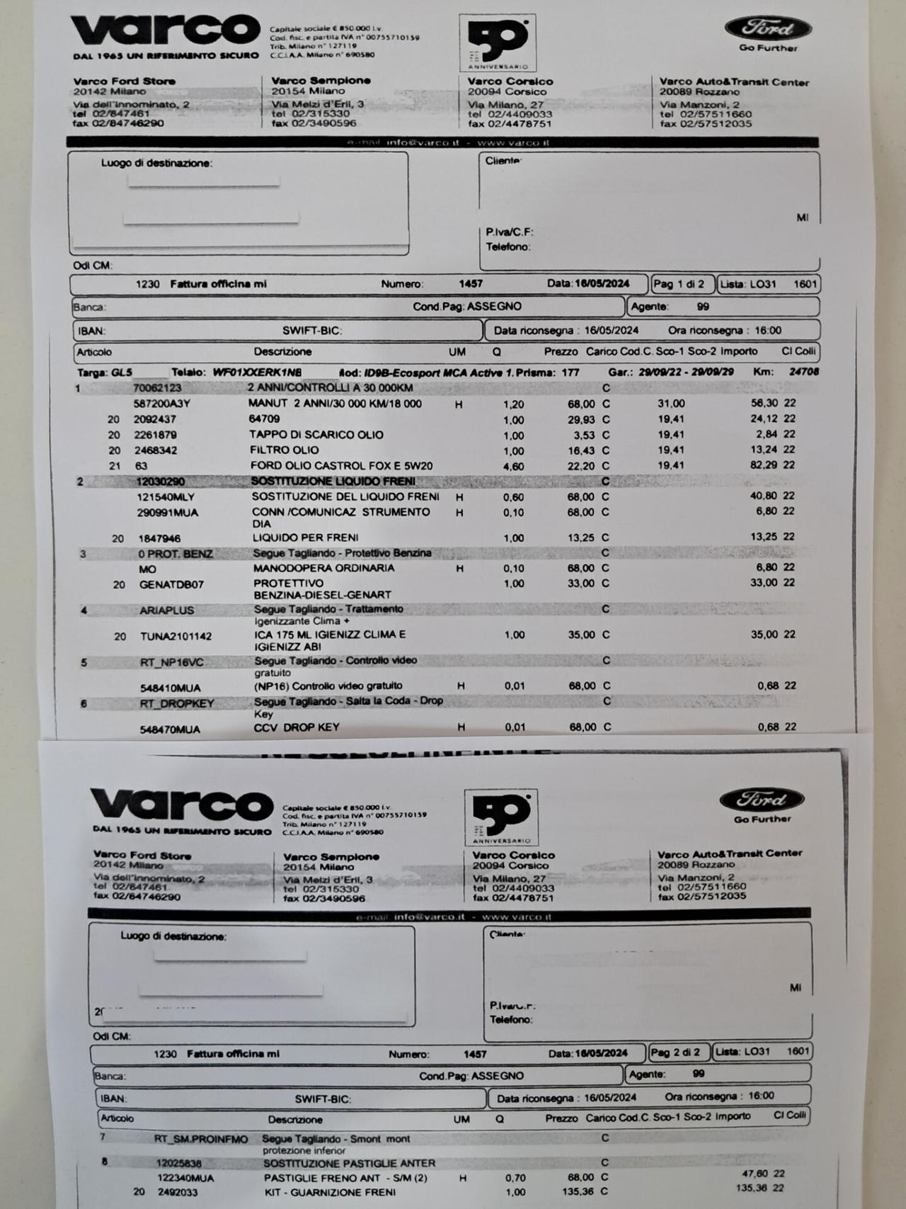 Ford EcoSport 1.0 EcoBoost 125 cv Active