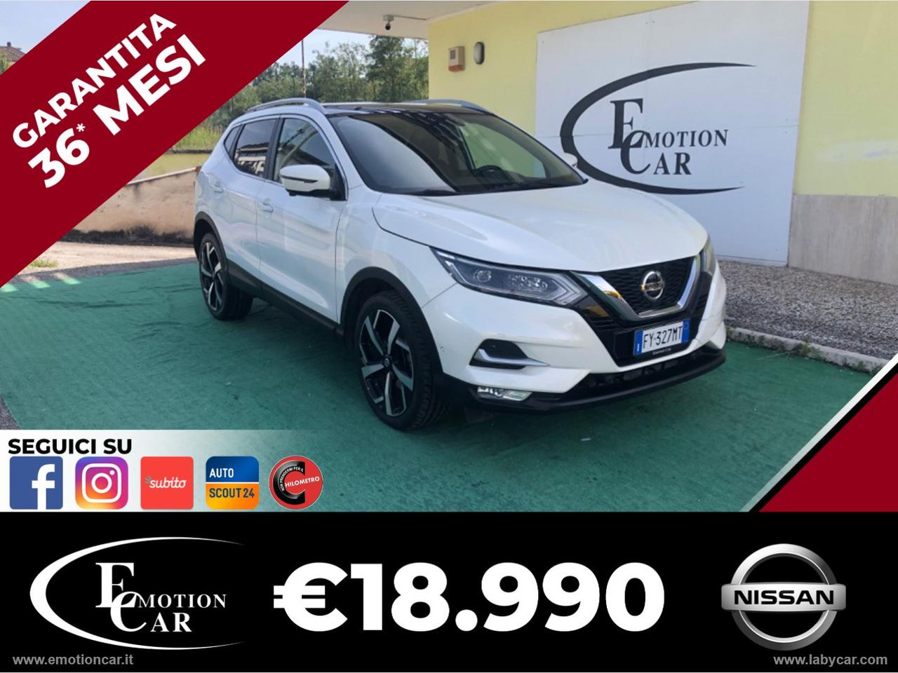 NISSAN Qashqai 1.5 dCi 115 CV Tekna+ - 2019