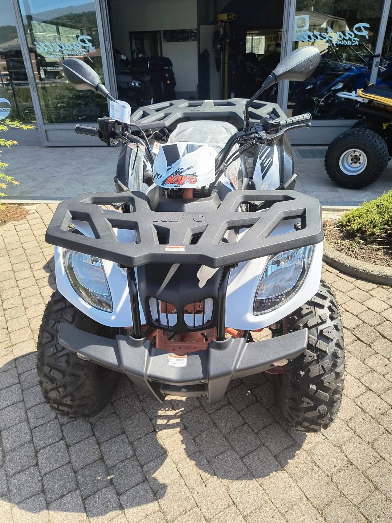 Quad kayo au 200 agricolo trattore targa gialla