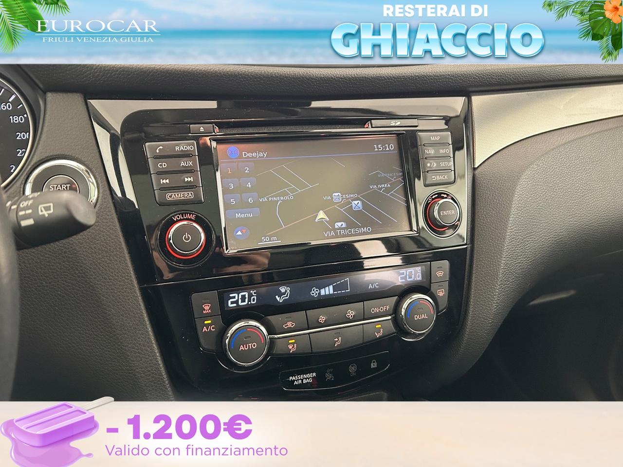 Nissan Qashqai 1.5 dci n-connecta 110cv