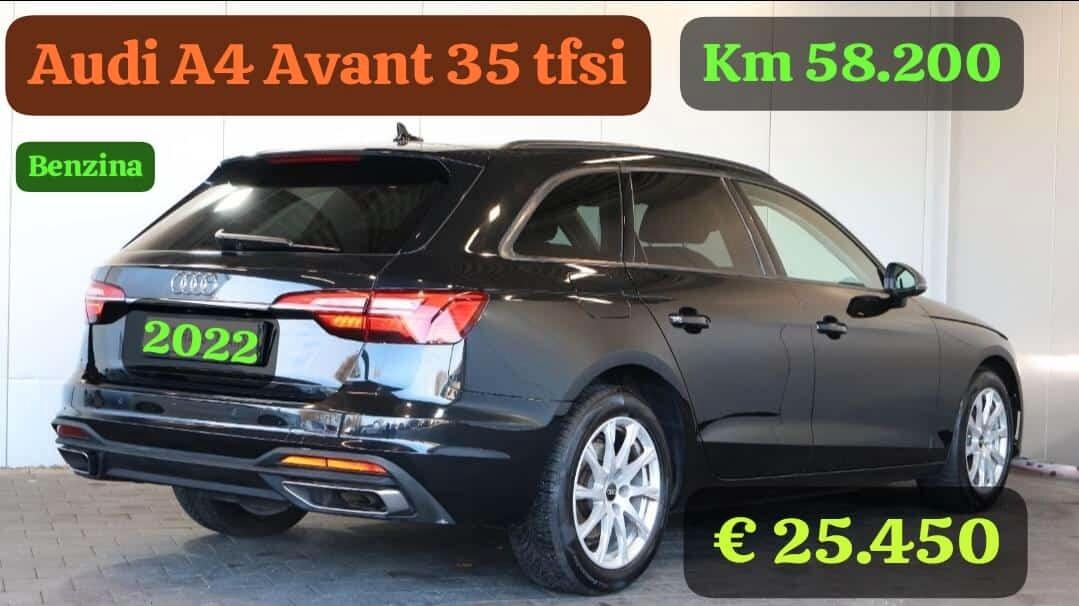 Audi A4 Avant 35 Tfsi Benzina Automatica