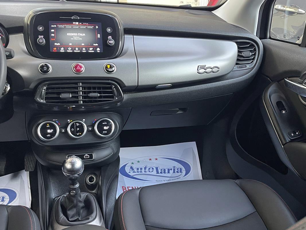 Fiat 500X 1.6 Mjt 130 CV Sport Restyling "Fari Full LED, Gruppi ottici poster Bracciolo, cerchi 18"
