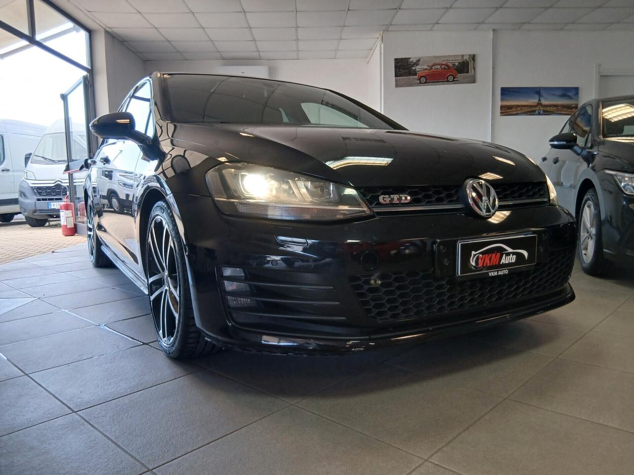 Volkswagen Golf 7 GTD 2.0 TDI DSG 184CV GARANTITA