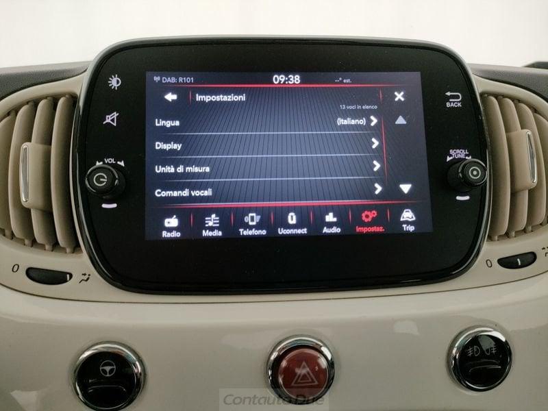 FIAT 500 Hybrid 1.0 70cv Ibrido Dolcevita GPL