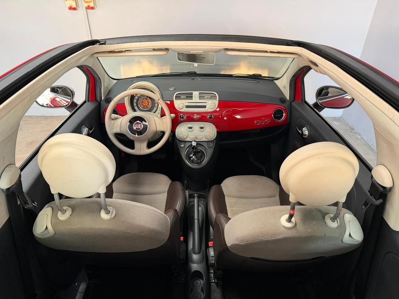 Fiat 500 CABRIO 1.2cc LOUNGE 69cv C/AUTOMATICO - 1 PROPRIETARIO