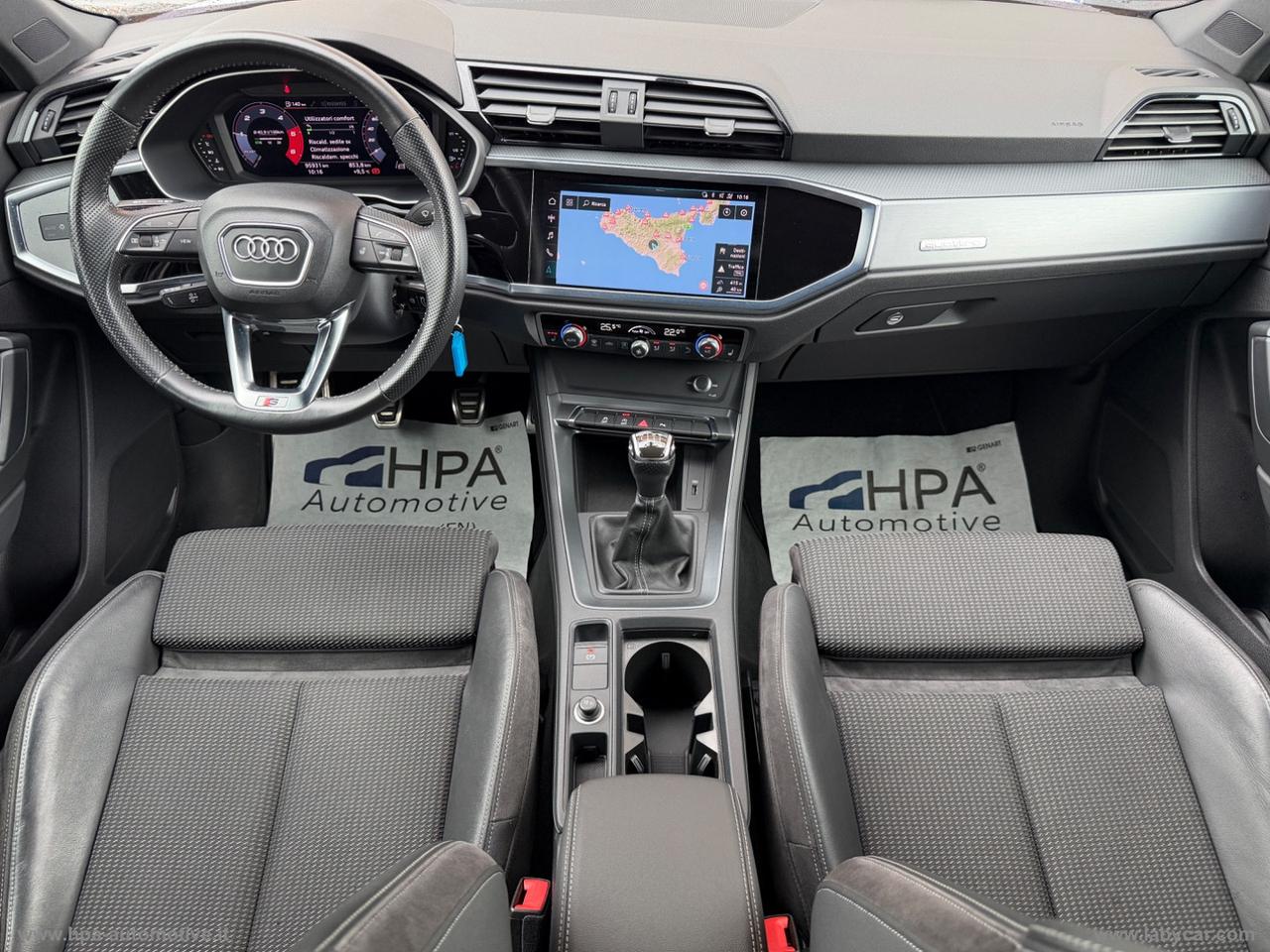 AUDI Q3 2.0TDI quattro S-LINE NAVI LED CERCHI 20 PELLE RETROCAMERA